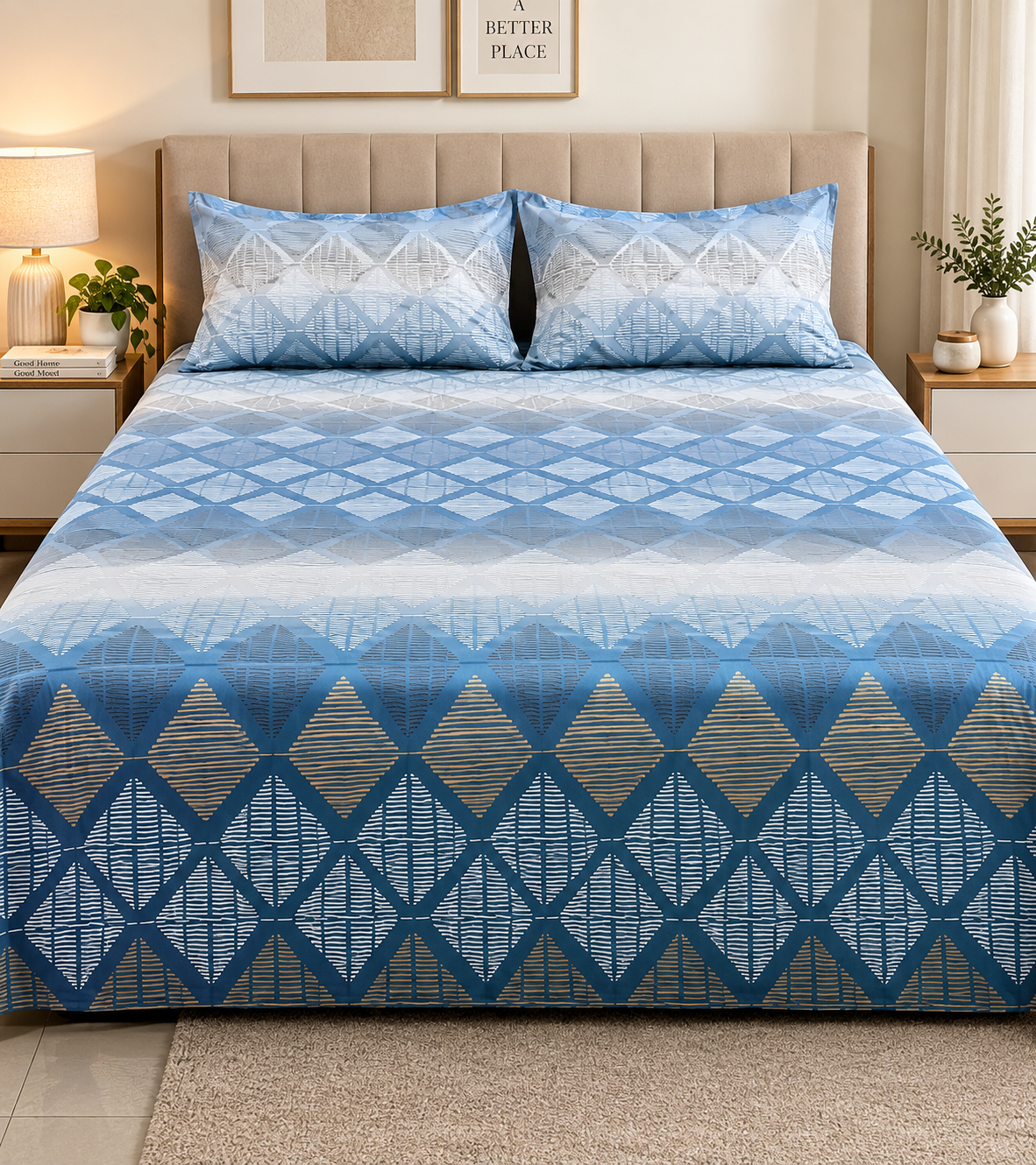Blue Geometric